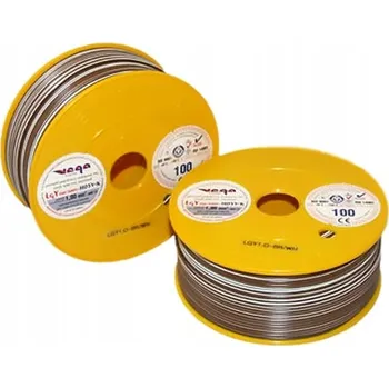 elektrický kabel Vodič LGY/H05V-K 1,00 mm2 100 m Hnědo-Bílý
