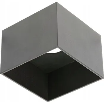 Stropní přisazené svítidlo GTV 20 W GU10 12 cm černé