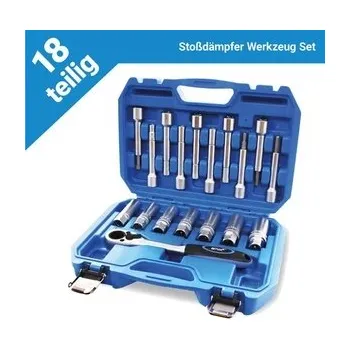 Sada nářadí BITUXX Sada nástrojů pro tlumiče 18 dílů | 1/2″ nástavce a ráčna