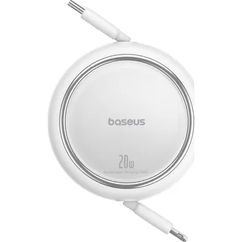 Datový kabel Kabel Baseus USB-C na Apple Lightning 1 m bílý