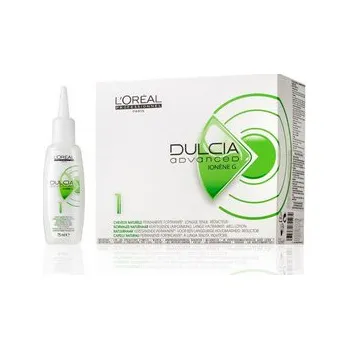 Stylingový přípravek L'Oréal Professionnel Dulcia Advanced trvalá ondulace 12 x 75 ml, 1 - normální přírodní vlasy, poškozená krabička