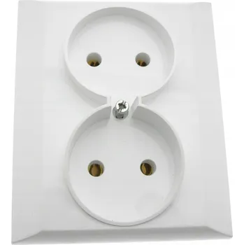 Elektrická zásuvka Elektrická Zásuvka nástěnná Hager bílá