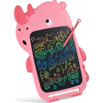 Magnetická kreslící tabulka Záznamník Tabulka Tablet LCD Elektronický pro děti na kreslení Růžový 3+