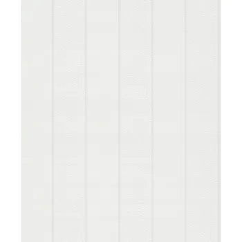 Tapeta BÍLÁ VINYLOVÁ TAPETA DO OBÝVACÍHO POKOJE KLASICKÉ PRUHY