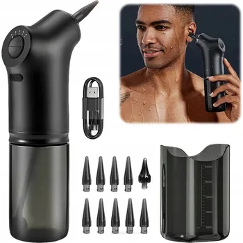 Čistič uší IRYGÁTOR ZAŘÍZENÍ NA ČIŠTĚNÍ UŠÍ PROPLACHOVÁNÍ UŠNÍHO MAZU BEZDRÁTOVÝ