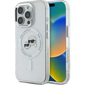 Pouzdro na mobilní telefon Zadní Kryt Karl Lagerfeld pro Apple iPhone 16 Pro Max, bílý