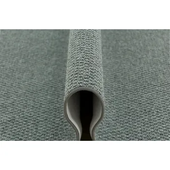 Koberec KOBEREC ODOLNÝ PRAKTICKÝ ŠEDÝ SMYČKOVÝ DO OBÝVACÍHO POKOJE RUBENS PLST 200x200 cm