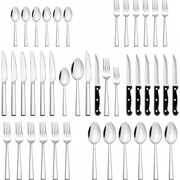 Příbor SADA PŘÍBORŮ LESK 36 KS Z NEREZOVÉ OCELI NOŽE LŽÍCE VIDLIČKY