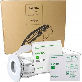 Sáček do vysavače ORIGINÁLNÍ SÁČKY FP7 VORWERK KOBOLD VK7 + VŮNĚ