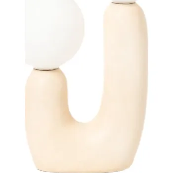 Lampička Stolní lampa ORMIK keramická 20x11x31 cm HOMLA