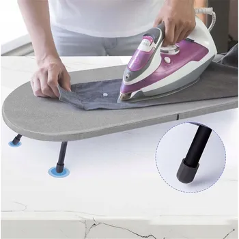 Žehlicí prkno METALIZOVANÝ NÁVLEK NA ŽEHLICÍ PRKNO 81X30 CM, SKLÁDACÍ MALÉ CESTOVNÍ PRKNO