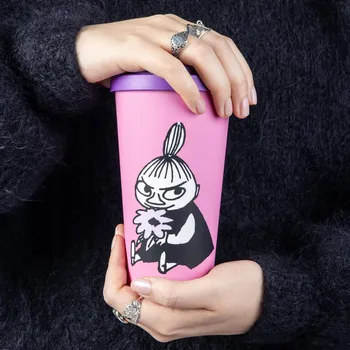 Termohrnek Nordicbuddies Termohrnek Malá Mumínci 450 ml