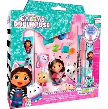 Zápisník Zápisník A5 Kids Euroswan Gábinin Kouzelný Domek, vícebarevný