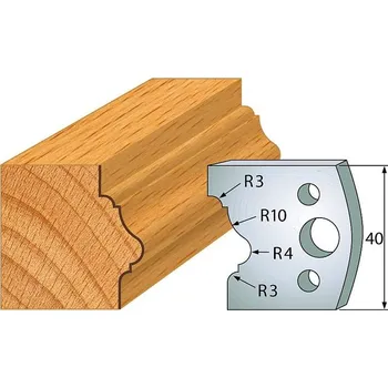 "IGM profil 102 - pár nožů 40x4mm SP"