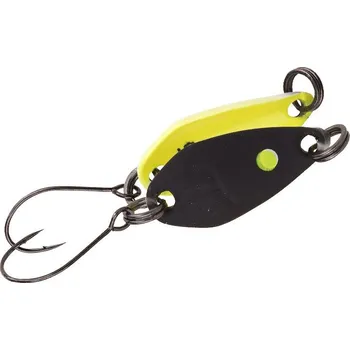 Umělá nástraha Spro Plandavka Trout Master Incy Spoon Black Yellow - 2,5 g