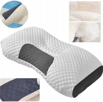 Polštář Polštář Profilovaná paměť pod krk Ortopedická Bavlna 48*74 cm