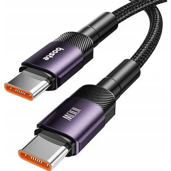 Datový kabel Kabel Boste USB typ C - USB typ C 2 m fialový