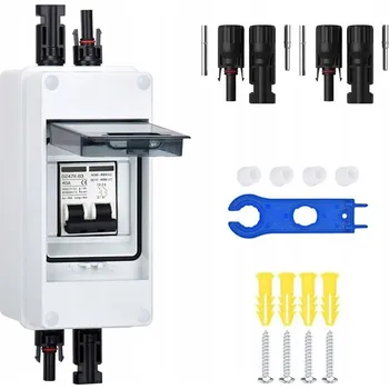 Bezpečnostní kamera DC jistič 16A IP65 vodotěsný pro solární instalace