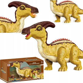Figurka Interaktivní Dinosaurus / Drak – Řve, Hýbe Hlavou a Ocasem, Chodí, Svítící Čumák