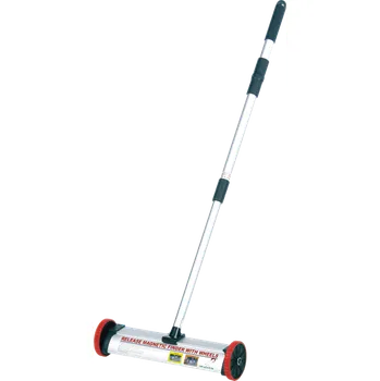 Mechanický zametač Teleskopický smeták MAGNETIC – na kovové třísky, výsuvný 11050105