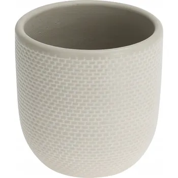 Květináč Obal Na Květináč 17 x 14,5 cm keramika béžová
