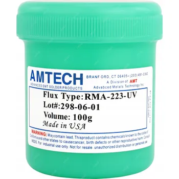 Páječka FLUX TAVIDLO PÁJECÍ PASTA PRO PÁJENÍ BGA SMD AMTECH RMA-223-UV 50g