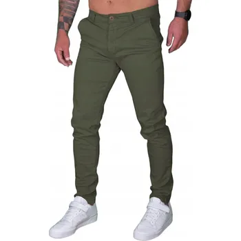 Dámské spodní prádlo PÁNSKÉ KALHOTY KLASICKÉ HLADKÉ CHINOS