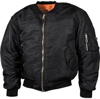Pánský bomber Bunda BOMBER US MA1 ČERNÁ Bunda BOMBER US MA1 ČERNÁ vel. 4XL
