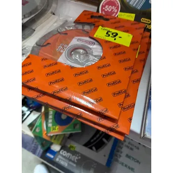 Příslušenství k brusce Diamantový kotouč Turbo na betonu, 125 mm x 22,23 mm ProfiCUT