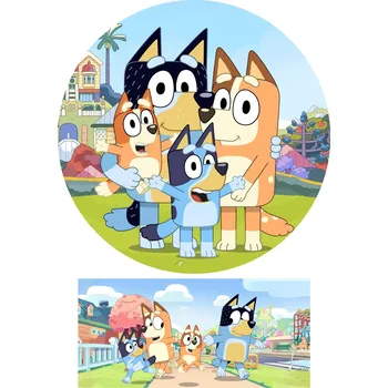Přisada na vaření a pečení HeliumKing Jedlý obrázek na dort - Bluey Veľkostť jedlý papier: Fondán 0,5 mm