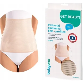 Těhotenský podpůrný pás BABYONO POPORODNÍ STAHUJÍCÍ PÁS NA BŘICHO VELIKOST L