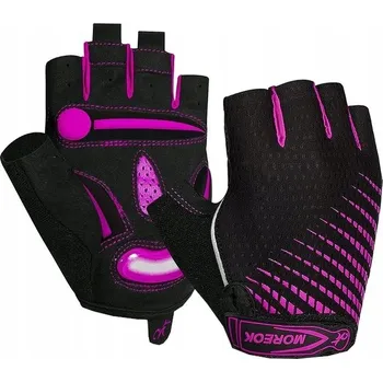 Cyklistické rukavice Cyklistické rukavice Jams vel. XL černé a růžové