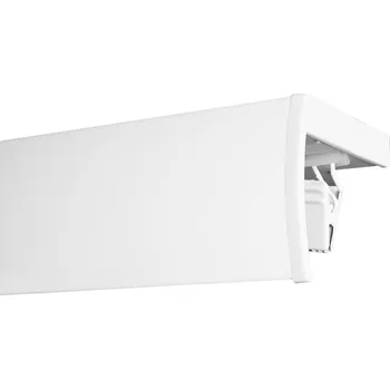 Obraz Hliníkový stropní Garnýž DUO jednoduchý s krycí lištou 420 cm