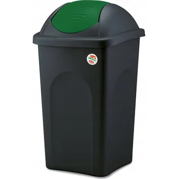 Odpadkový koš Popelník s košem plastový Stefanplast 60 l černý