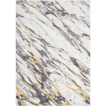 Koberec Koberec SHINE 140x200 Neobvyklý ZLATÝ moderní v5