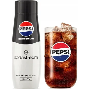 Příprava sody Sirup do vody SodaStream PEPSI MAX 440 ml