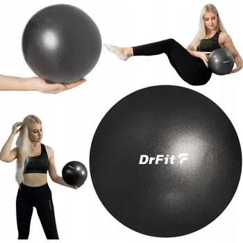 Gymnastický míč DrFit gymnastický míč fitness pilates rehabilitace ø 25 cm černý