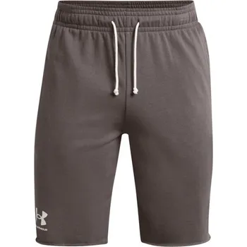 Pánské kraťasy Pánské kraťasy Under Armour RIVAL TERRY XXL Hnědá, Bílá