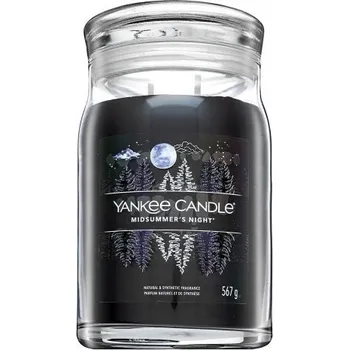 Svíčka Yankee Candle vonná svíčka Signature ve skle velká Svatojánská noc 567g