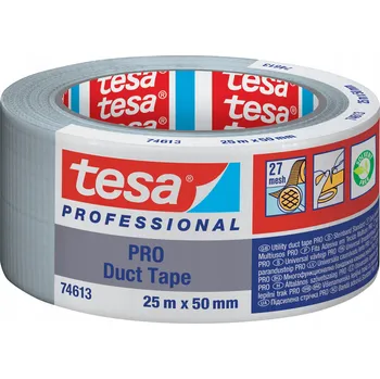 Lepicí páska Opravná páska tesa DUCT TAPE PRO 25 m x 50 mm