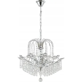 ELICA, lustr, klasický, 5 žárovek, E14, Chrom, průměr: 51 cm