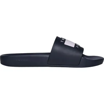 Pánské pantofle Pánské pantofle Tommy Hilfiger TOMMY JEANS POOL SLIDE ESS 45 Tmavě modrá, Bílá