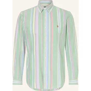 Pánská košile Polo Ralph Lauren Pánská Oxfordská Košile Custom Fit, světle...