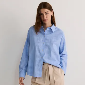 Pánská košile Reserved - Košile oversized - modrá - 158CZ-55X - 158CZ-55X-M