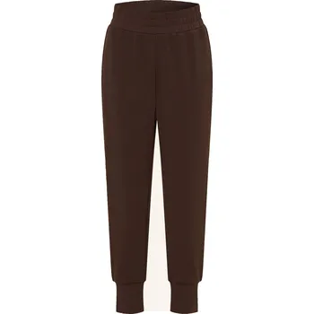 Varley Dámské 7/8 Tepláky The Slim Cuff, tmavě hnědá, 34