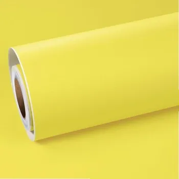 Tapeta Žlutá samolepicí fólie ReWallpaper 700x40 cm