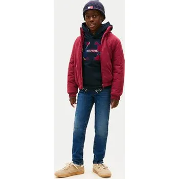 Oblečení a móda Tommy Hilfiger Jeansy KB0KB10040 D Tmavomodrá Straight Fit 10Y