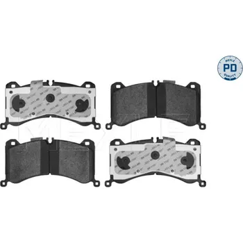 Brzdová destička Sada brzdových destiček, vždy 4 kusy v sadě MEYLE 025 214 7618/PD