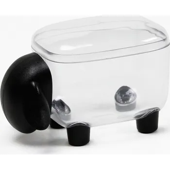 Qualy kontejner na kancelářské sponky 10259.CL černá 99X