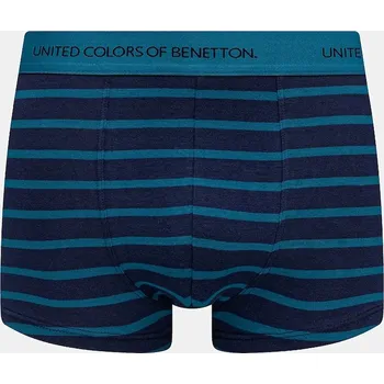 Boxerky United Colors of Benetton 3VPS2X01H modrá 95X, vel. M
